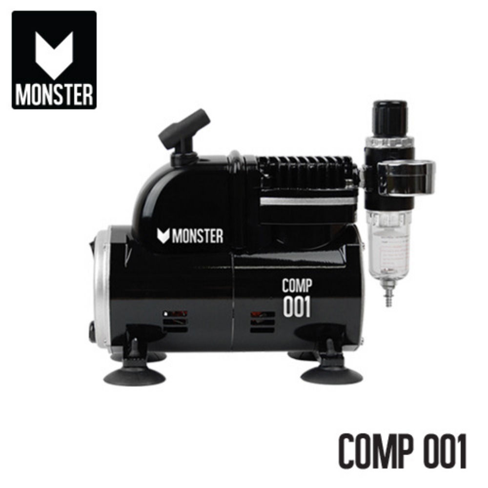 몬스터 미니 소형 콤프레샤 COMP001 (모델링 도색 및 아트용),공업사스토어