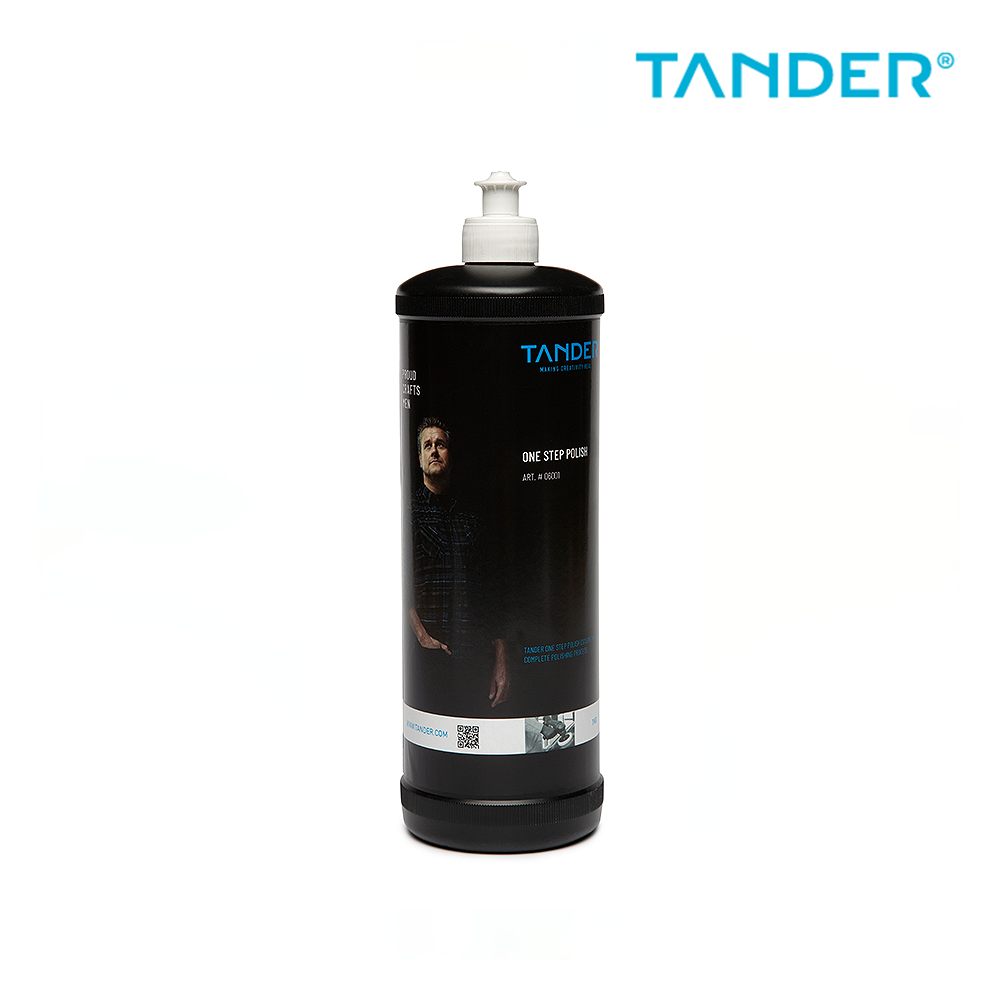 네덜란드 탠더(TANDER) 수성(수용성) 원스텝 폴리시 컴파운드 1L,공업사스토어