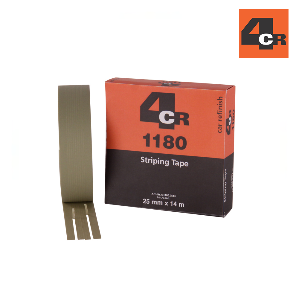 4CR 1180 스트라이핑 라인 테이프 1.5mm(8등분) x 14m,공업사스토어
